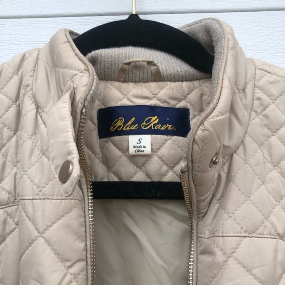 Quilted beige Vest - Picture 3 of 8